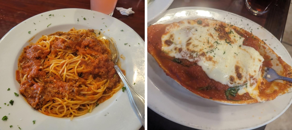 Cafe Italia Menu