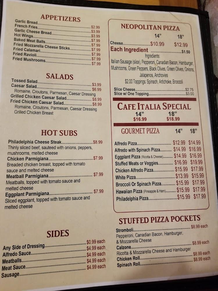 Cafe Italia Menu image 3